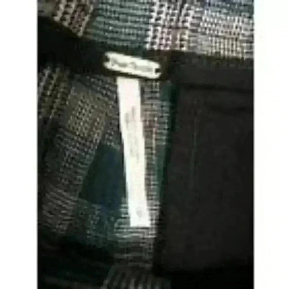 Free People Women's Pants Size: 0 SUPER CUTE Plaid Button Fly - Picture 7 of 10